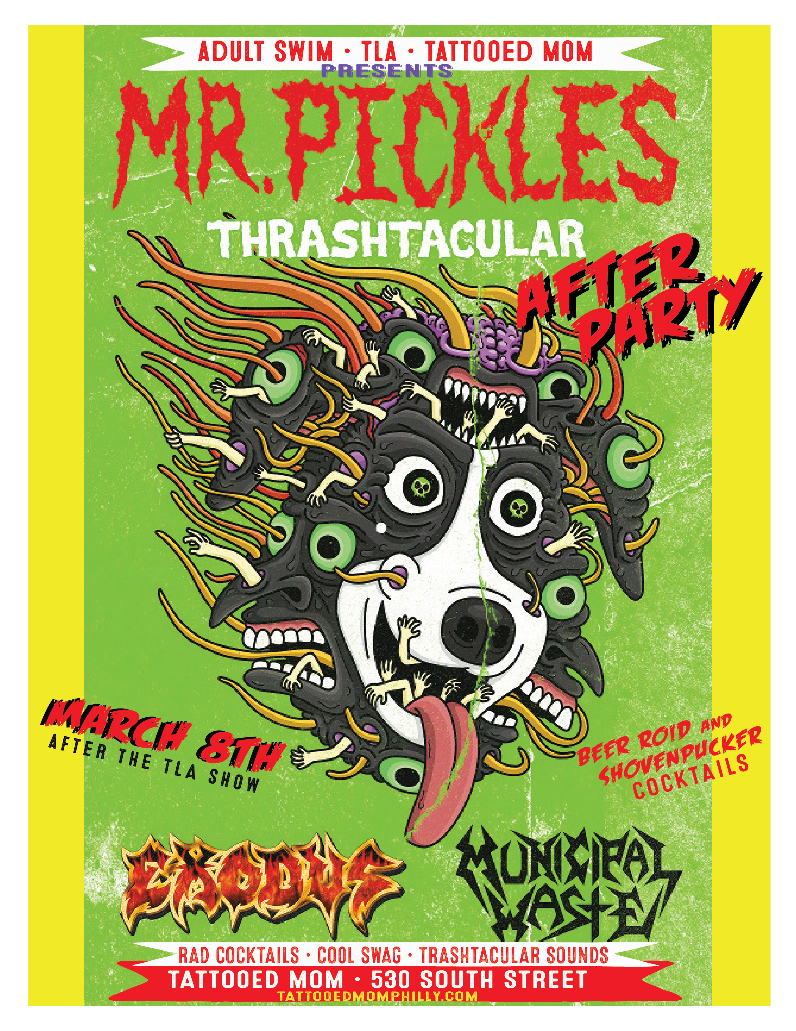 Mr. Pickles THRASHTACULAR Tour After Party - Tattooed Mom