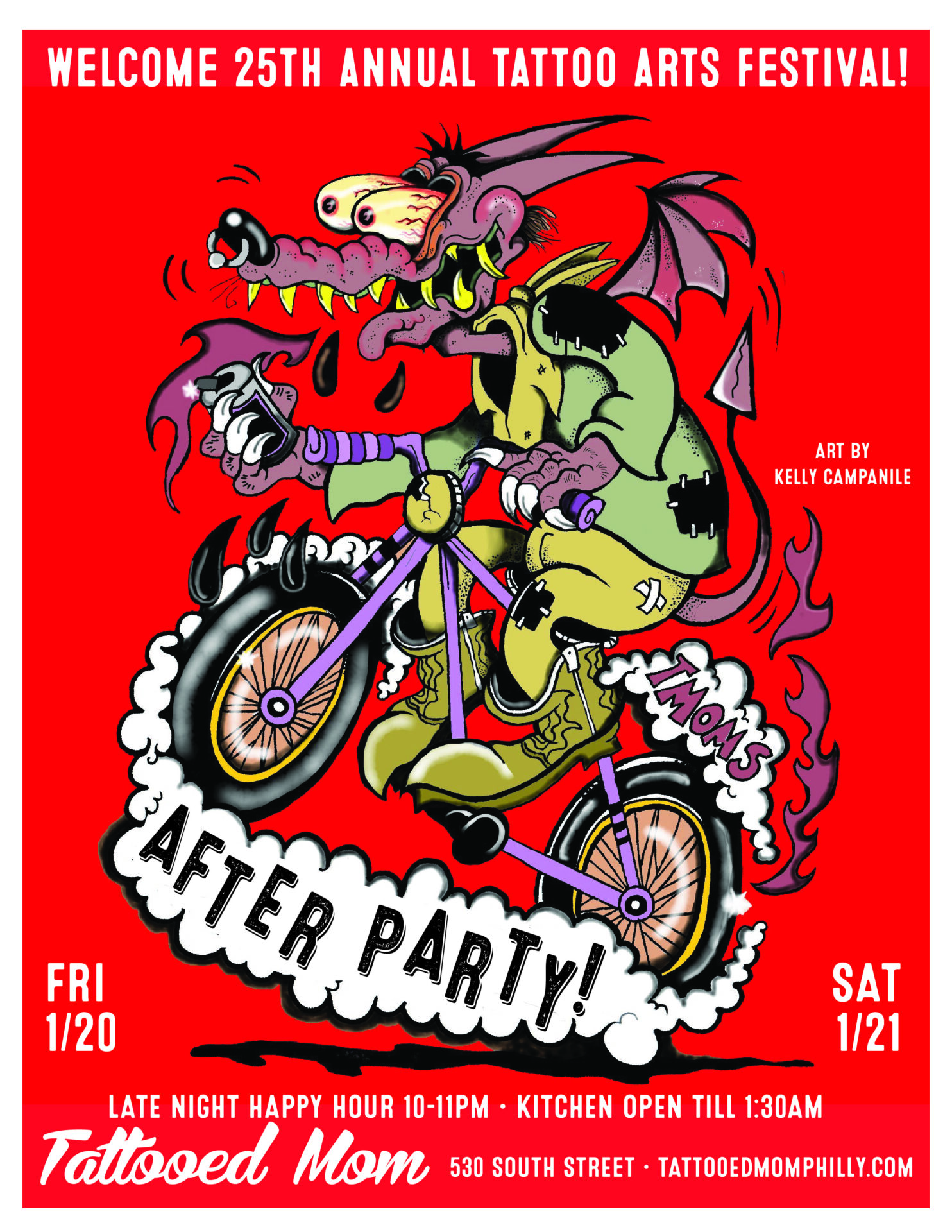 Mr. Pickles THRASHTACULAR Tour After Party - Tattooed Mom