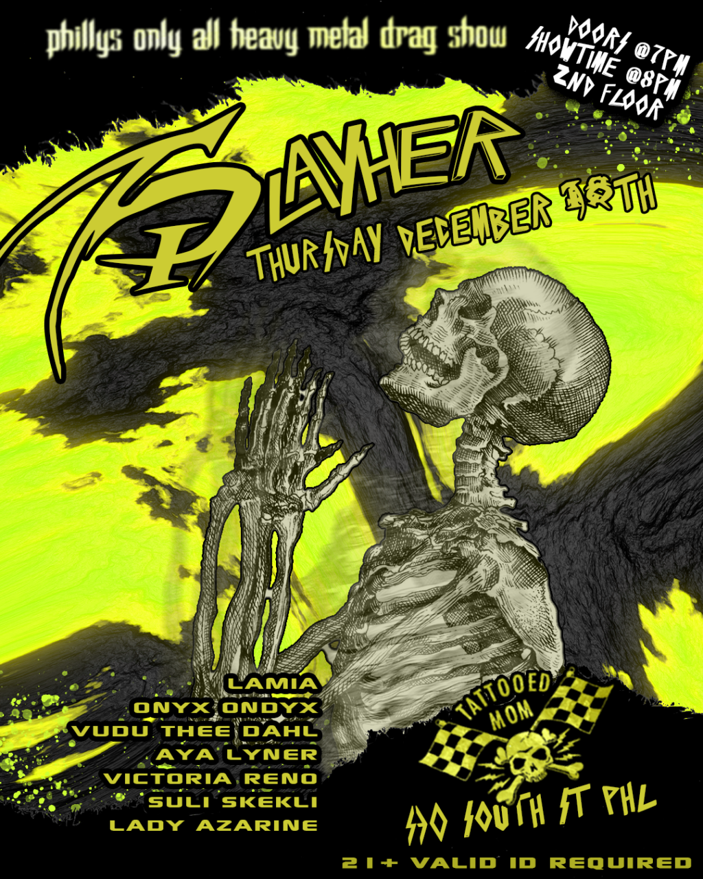 SLAYHER: Philly’s Only All Heavy Metal Drag Show // December 2025