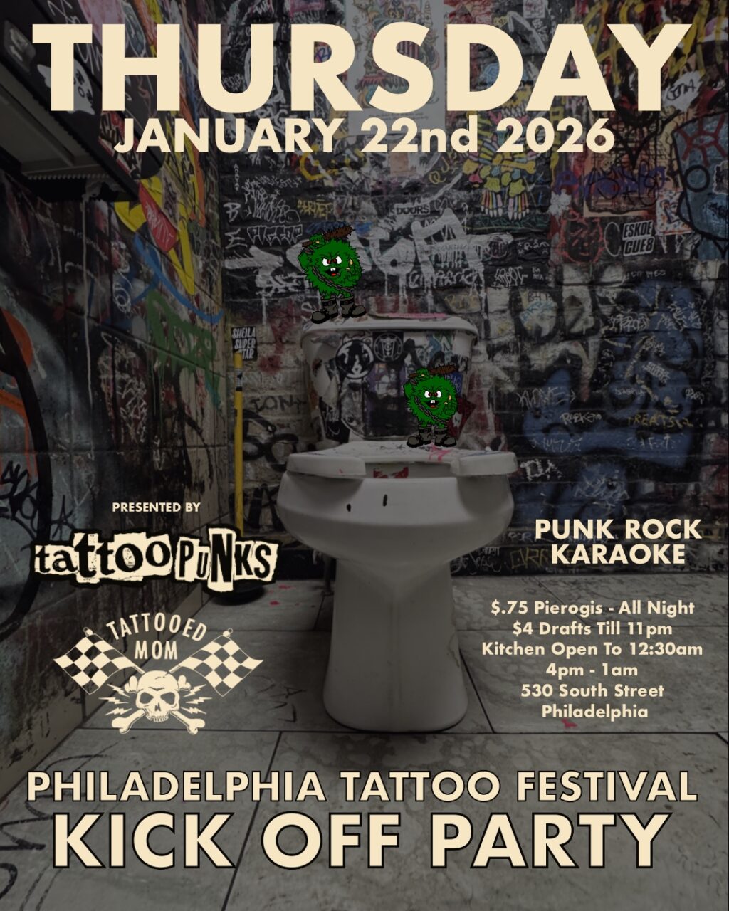 Tattoo Punks • Philadelphia Tattoo Arts Convention Kick Off Party 2026