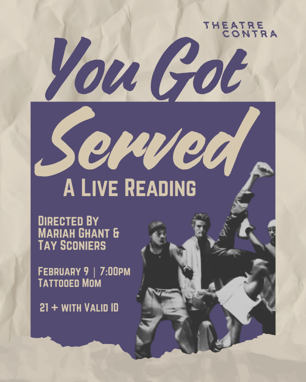 You Got Served: A Live Reading