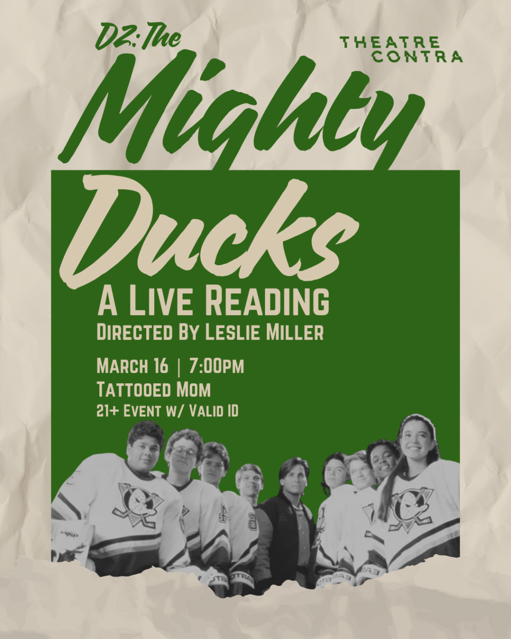 D2: The Mighty Ducks: A Live Reading
