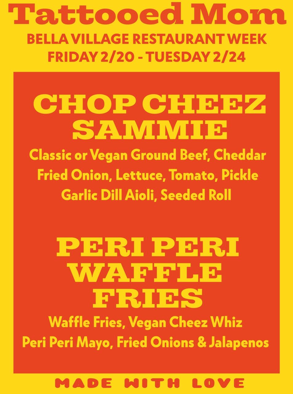 Bella Village Restaurant Week 2026: Round One • 2/20 – 2/24