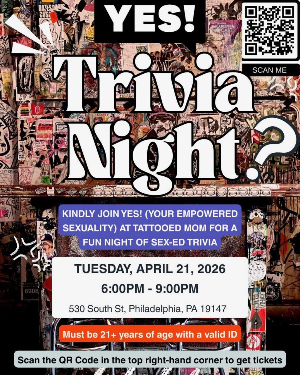 YES! Sex Ed Trivia Night