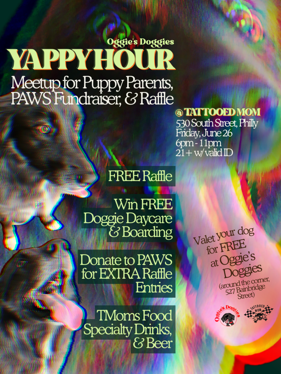Yappy Hour Fundraiser & Meetup for Puppy Parents