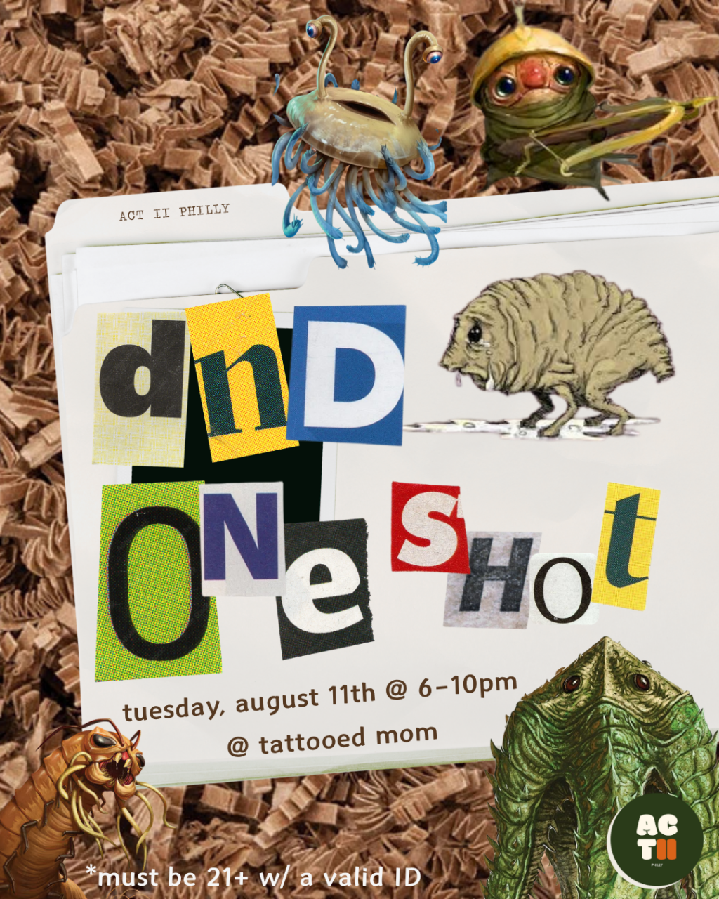 Act II Philly Presents: DnD One Shot